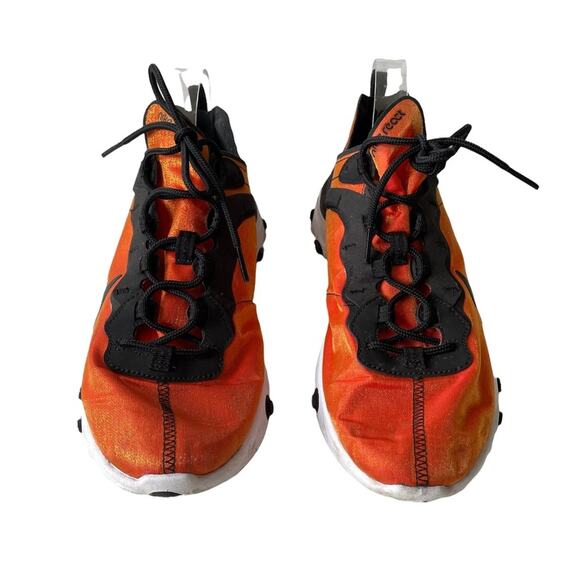 Nike React Element 55 Premium Sunrise Orange Shimmer 10 EUC - Picture 10 of 11